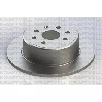 KRAFTVOLL GERMANY 07040247 - Jeu de 2 disques de frein avant