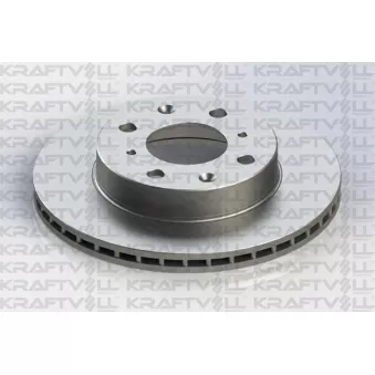 Jeu de 2 disques de frein avant KRAFTVOLL GERMANY 07040266