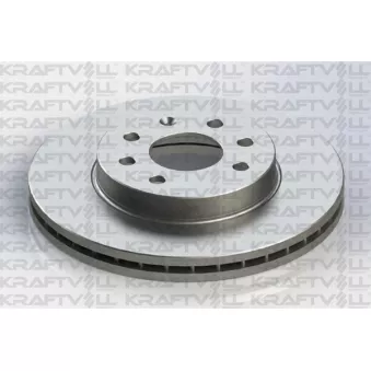 Jeu de 2 disques de frein avant KRAFTVOLL GERMANY 07040284