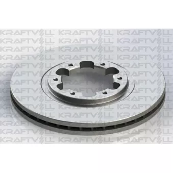 Jeu de 2 disques de frein avant KRAFTVOLL GERMANY OEM 40206VE800