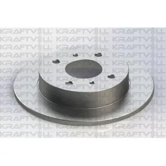 KRAFTVOLL GERMANY 07040300 - Jeu de 2 disques de frein avant