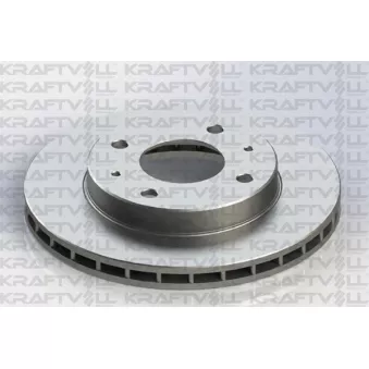 Jeu de 2 disques de frein avant KRAFTVOLL GERMANY 07040311