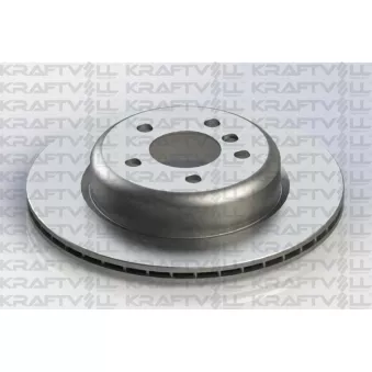 KRAFTVOLL GERMANY 07040397 - Jeu de 2 disques de frein avant