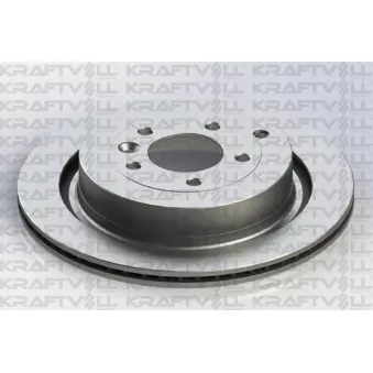 KRAFTVOLL GERMANY 07040422 - Jeu de 2 disques de frein avant