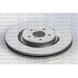 KRAFTVOLL GERMANY 07040458 - Jeu de 2 disques de frein avant