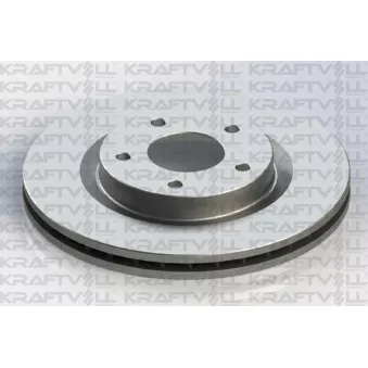 Jeu de 2 disques de frein avant KRAFTVOLL GERMANY OEM 4615A117