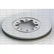 KRAFTVOLL GERMANY 07040596 - Jeu de 2 disques de frein avant