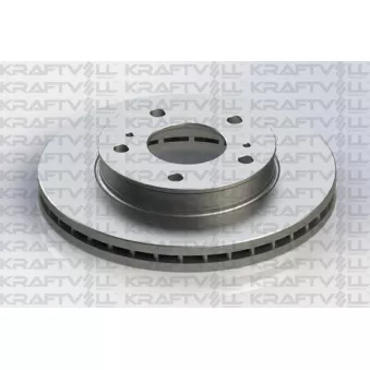 Jeu de 2 disques de frein avant KRAFTVOLL GERMANY 07040695