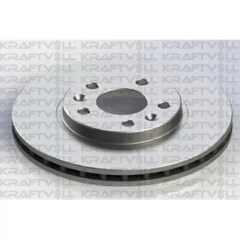 Jeu de 2 disques de frein avant KRAFTVOLL GERMANY 07040720