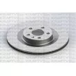 KRAFTVOLL GERMANY 07040750 - Jeu de 2 disques de frein avant