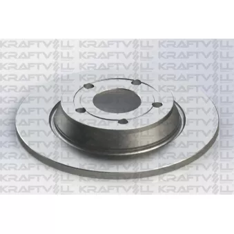 Jeu de 2 disques de frein avant KRAFTVOLL GERMANY 07040804
