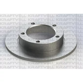 Jeu de 2 disques de frein avant KRAFTVOLL GERMANY 07040825