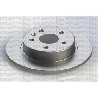 KRAFTVOLL GERMANY 07040867 - Jeu de 2 disques de frein avant