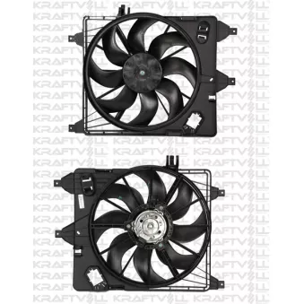 Ventilateur, refroidissement du moteur KRAFTVOLL GERMANY OEM 7701071862