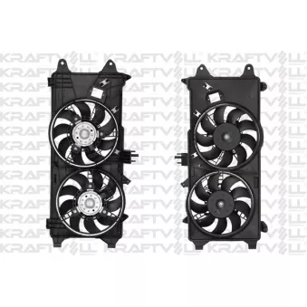 Ventilateur, refroidissement du moteur KRAFTVOLL GERMANY OEM 51755591