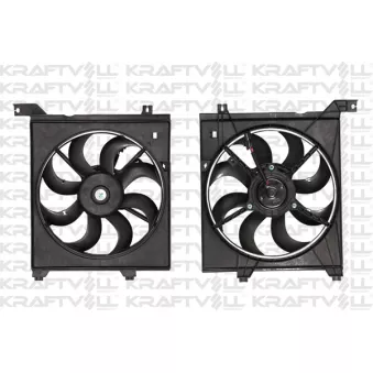 Ventilateur, refroidissement du moteur KRAFTVOLL GERMANY 08120052