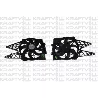 Ventilateur, refroidissement du moteur KRAFTVOLL GERMANY 08120093