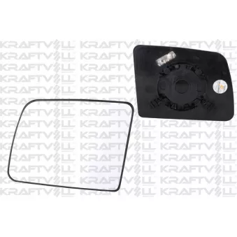 Verre de rétroviseur, rétroviseur extérieur KRAFTVOLL GERMANY 09080051