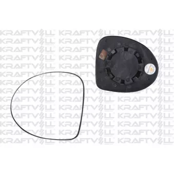 Verre de rétroviseur, rétroviseur extérieur KRAFTVOLL GERMANY 09080122