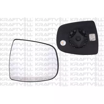 Verre de rétroviseur, rétroviseur extérieur KRAFTVOLL GERMANY OEM 7701052624