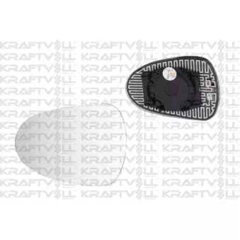 Verre de rétroviseur, rétroviseur extérieur KRAFTVOLL GERMANY OEM 6J0857522H
