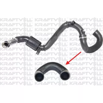 Gaine de suralimentation KRAFTVOLL GERMANY OEM 144602126r