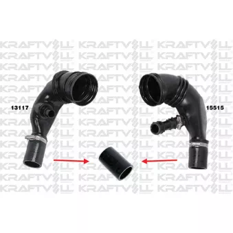 Gaine de suralimentation KRAFTVOLL GERMANY OEM 51904555