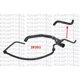 Durite de radiateur KRAFTVOLL GERMANY [10032363]