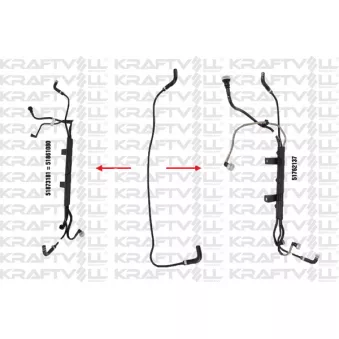 Durite de radiateur KRAFTVOLL GERMANY 10032560