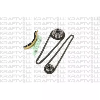 Kit de distribution par chaîne KRAFTVOLL GERMANY 12100057 pour FORD C-MAX 1.8 TDCi - 115cv