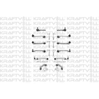 Kit de réparation, bras triangulaire KRAFTVOLL GERMANY OEM 4F0498998