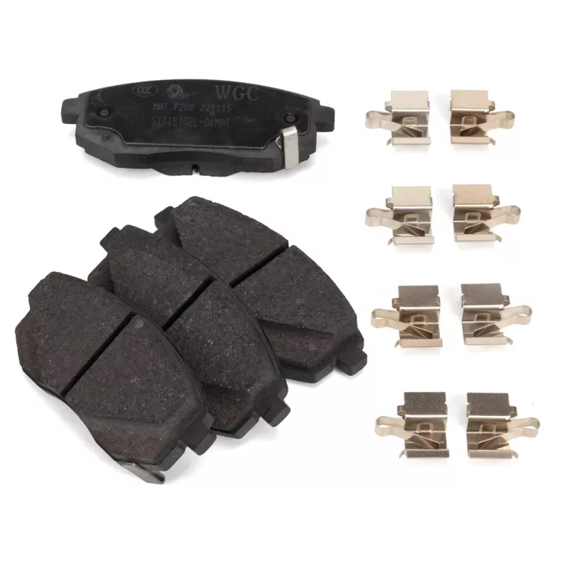 Jeu de 4 plaquettes de frein avant OE 410609323R - Visuel 1