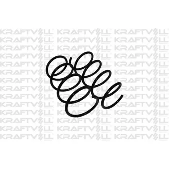 Ressort de suspension KRAFTVOLL GERMANY OEM 7700821317