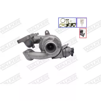 WALKER 59338G-PV - Turbocompresseur, suralimentation