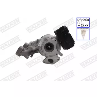 Turbocompresseur, suralimentation WALKER [59417G-EV]