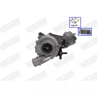 WALKER 59673H-PV - Turbocompresseur, suralimentation