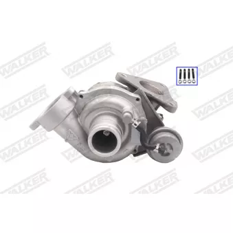 WALKER 59752B-PW - Turbocompresseur, suralimentation