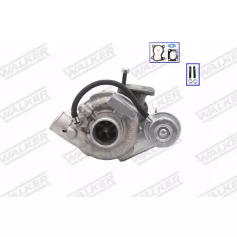 WALKER 59804G-PW - Turbocompresseur, suralimentation