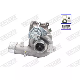 WALKER 59876T-PW - Turbocompresseur, suralimentation