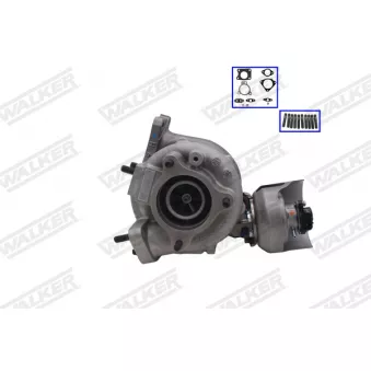 WALKER 59884H-PV - Turbocompresseur, suralimentation