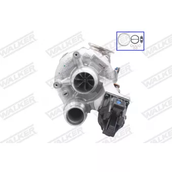 WALKER 59886G-PW - Turbocompresseur, suralimentation