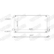WALKER WCD00274 - Condenseur, climatisation