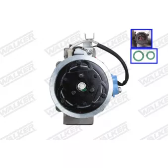 WALKER WCP00637 - Compresseur, climatisation