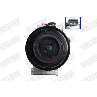 WALKER WCP00907 - Compresseur, climatisation