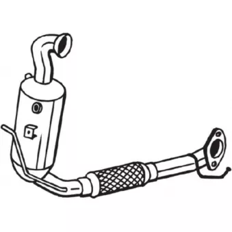 Filtre à particules / à suie, échappement BOSAL [095-449]