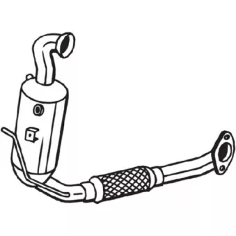 BOSAL 095-706 - Filtre à particules / à suie, échappement