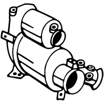 BOSAL 097-539 - Filtre à particules / à suie, échappement