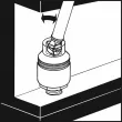 HAZET 871-4 - Extension, clé à douille