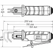 HAZET 9034P-2 - Scie sauteuse (air comprimé)