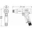 HAZET 9035V/5 - Marteau pneumatique